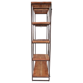 Předsíňová sestava TUCSON černá/akácie, šířka 130 cm 2