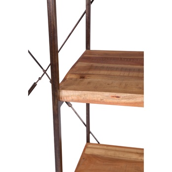 Předsíňová sestava TUCSON černá/akácie, šířka 130 cm 4