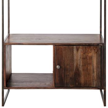 Předsíňová sestava TUCSON černá/akácie, šířka 92 cm 3