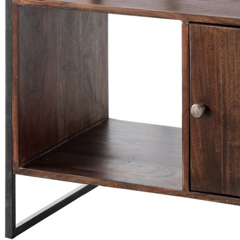 Předsíňová sestava TUCSON černá/akácie, šířka 92 cm 4