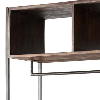 Předsíňová sestava TUCSON černá/akácie, šířka 92 cm 6