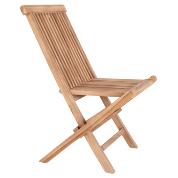 Zahradní židle TULIDU teak 3
