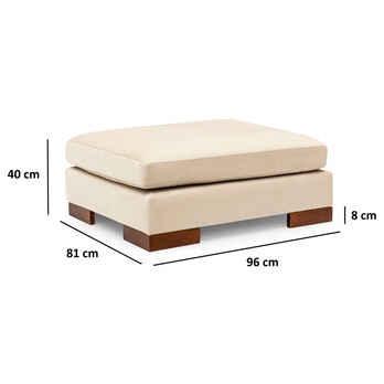 Sedací souprava TULIP levá, béžová 10