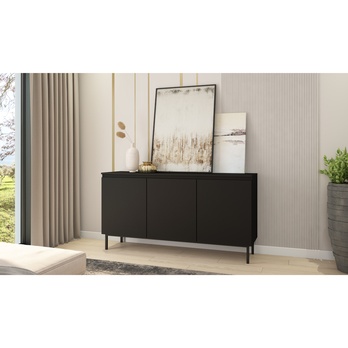 Komoda TULLE 150 černá 1