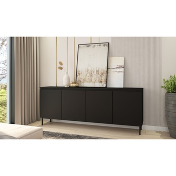 Komoda TULLE 200 černá 1