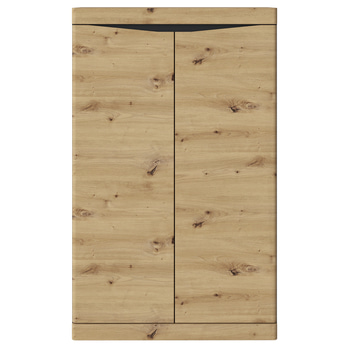 Komoda TURINO dub artisan/antracitová, šířka 76 cm 3