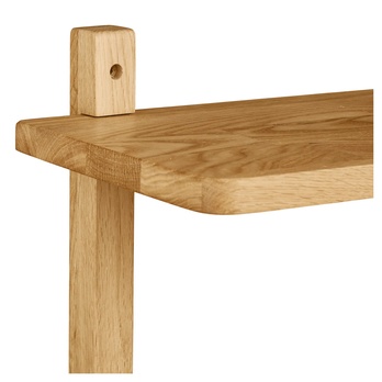 Nástěnný regál TUWNSVALLI III dub 4