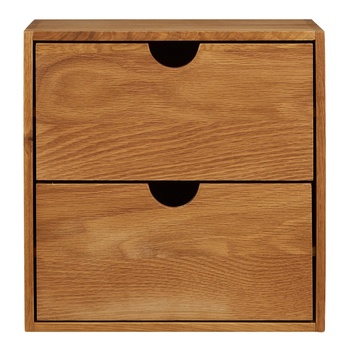 Nástěnný regál TUWNSVALLI VI dub 3