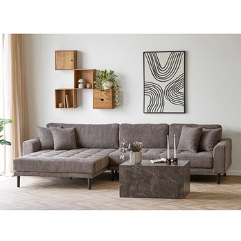 Nástěnný regál TUWNSVALLI VI dub 6