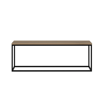 Konferenční stolek TYGER ořech/černá 2