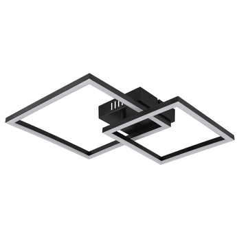 Stropní LED svítidlo TYLER černá 2