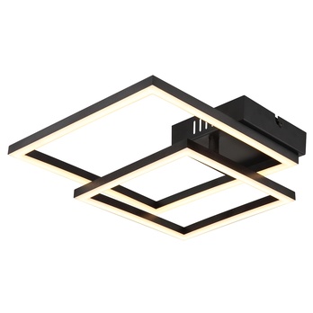 Stropní LED svítidlo TYLER černá 3