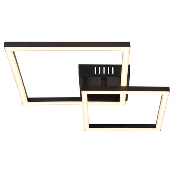 Stropní LED svítidlo TYLER černá 4