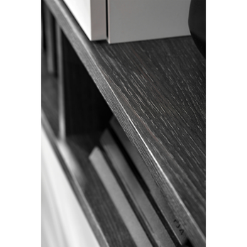 Obývací stěna  TYTON dub graphite/kašmírová 9