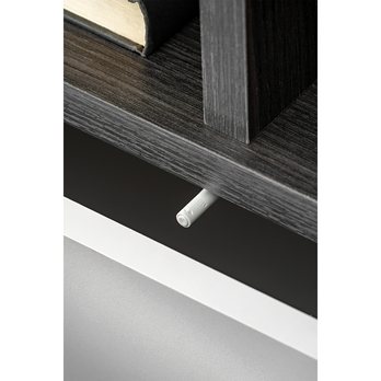 Obývací stěna  TYTON dub graphite/kašmírová 10