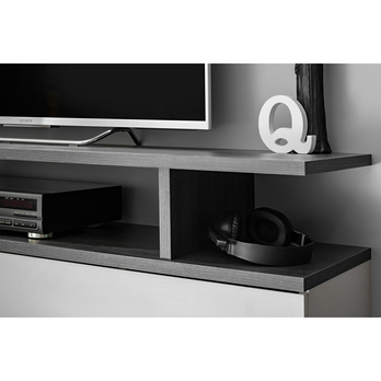 Obývací stěna  TYTON dub graphite/kašmírová 12