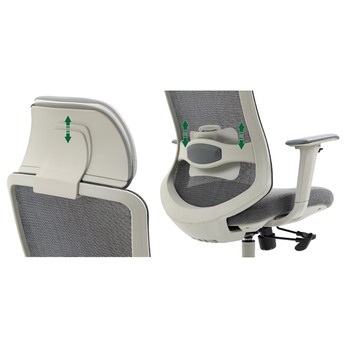 Kancelářské křeslo UBRI šedá 4