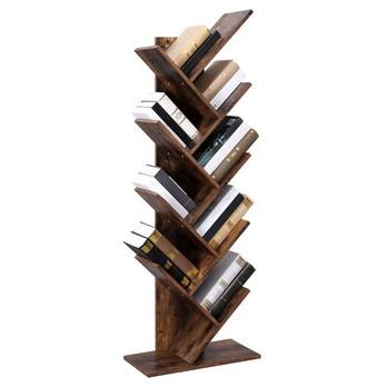 Knihovna UDDE hnědá 3