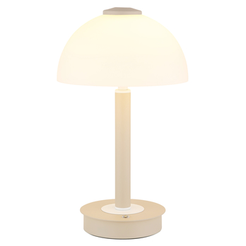 Stolní lampa ULDIN písková/bílá 2