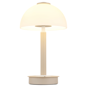 Stolní lampa ULDIN písková/bílá 3