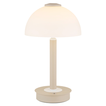 Stolní lampa ULDIN písková/bílá 4
