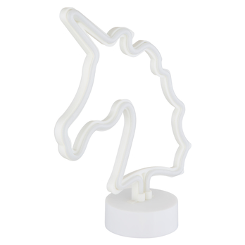 Stolní LED lampa UNICORN II bílá/růžová 4