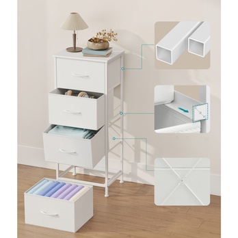 Komoda UNIT bílá 2