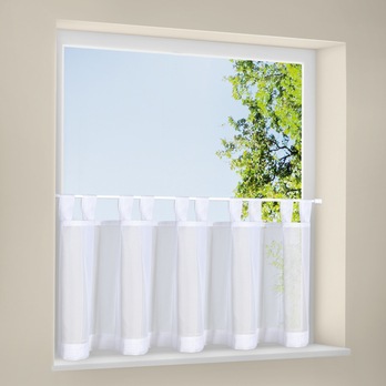 Záclona UNIVERSAL bílá, 145x50 cm 1