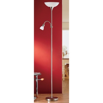 Stojací lampa UP 2 matný nikl 1