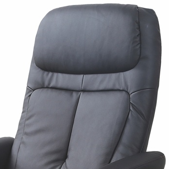 Relaxační křeslo UPTAMO černá 3