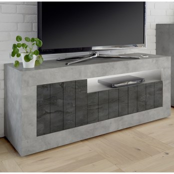 TV komoda URBINO 5 beton/šedá 2
