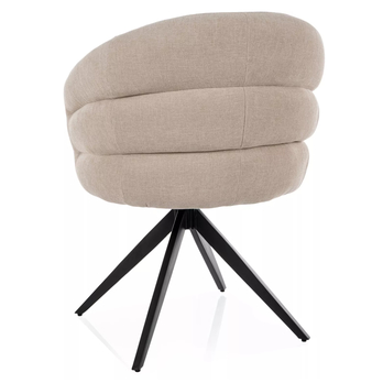 Jídelní židle URIS světle béžová 3