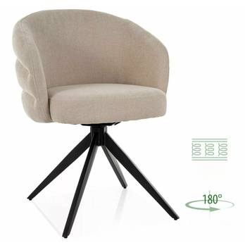 Jídelní židle URIS světle béžová 1