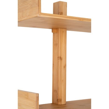 Nástěnný regál VALLO bambus, výška 180 cm 5