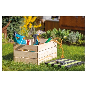 Dřevěný box VALLONI L přírodní 5