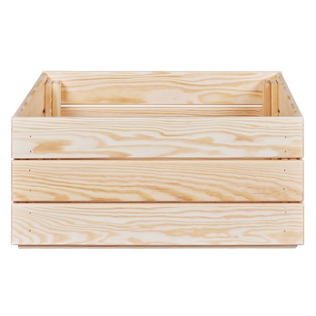 Dřevěný box VALLONI M přírodní 3