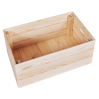 Dřevěný box VALLONI M přírodní 4