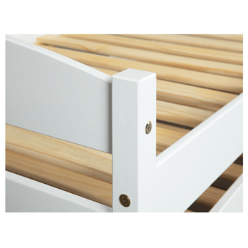 Postel s výsuvným lůžkem VANDA bílá, 90x200 cm 10