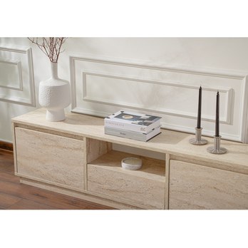 TV stolek VANGUARD travertin 9