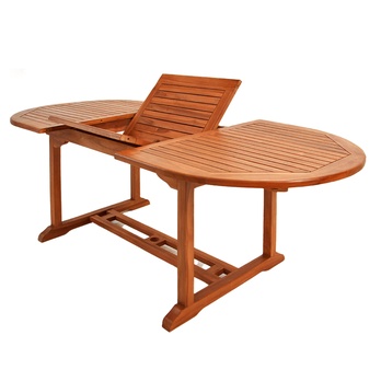 Zahradní stůl VANNAMO hnědá 3