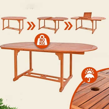 Zahradní set VANOMO hnědá 1