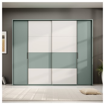 Rámová lišta VARESE zelená šalvějová/světle šedá 1