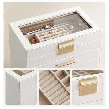 Šperkovnice VARIET bílá 3