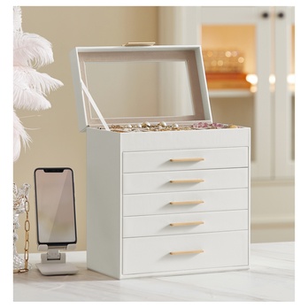 Šperkovnice VARIET bílá 1