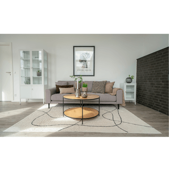 Konferenční stolek VATO 2 dub/černá 1