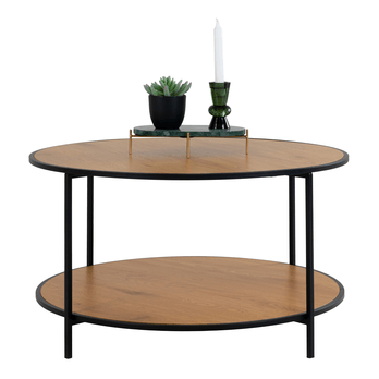 Konferenční stolek VATO 2 dub/černá 2