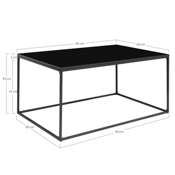 Konferenční stolek  VATO černá 5