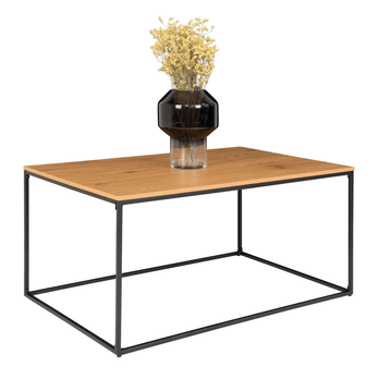 Konferenční stolek  VATO dub/černá 2