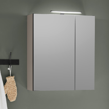 Zrcadlová skříňka VEGA 60 kašmírová 7