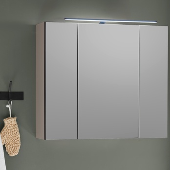 Zrcadlová skříňka VEGA 80 kašmírová 7